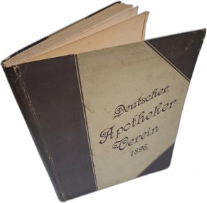 Festschrift des deutschen apotheker-vereins zur 25 Hauptversammlung 1896 [PHARMACY].