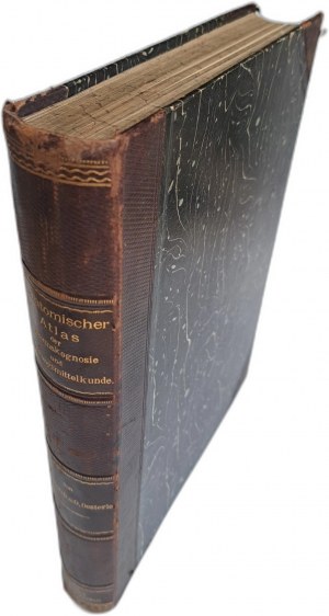 Anatomischer atlas der pharmakognosie und nahrungsmittelkunde 1900 [PHARMACOGNOISE].