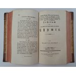 VON JACQUIN J.F. - Lehrbuch der allgemeinen und medizinischen chemie 1793 [CHEMIA]