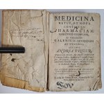 PIQUER Andreas - Medicina Vetus, et Nova Continens Pharmaciam 1743 [MEDYCYNA]