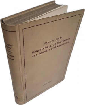 Die Untersuchung und Beurteilung des Wassers und des Abwassers 1931 [The study of water].