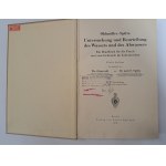 Die Untersuchung und Beurteilung des Wassers und des Abwassers 1931 [BADANIE WODY]