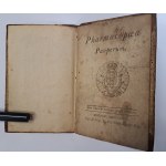 Pharmacopea pauperum 1776 [FARMAKOPEA UBOGICH]