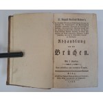 RICHTER August Gottlieb - Abhandlung von den Brüchen 1788 [TRAKTAT O PRZEPUKLINACH]