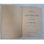 FRÖHNER Eugen - Lehrbuch der arzneimittellehre für tierärzte 1893 [FARMAKOLOGIA DLA WETERYNARZY]