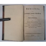 OECHY Joseph Anton - Anweisung zur zweckmäßigen zierlichen Leichenöffnung und Untersuchung 1802 [SEKCJA ZWŁOK]