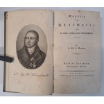 GEIGER Ph. - Magazin für Pharmacie und die dahin einschlagenden Wissenschaften 1827 [FARMACJA I NAUKI POKREWN]