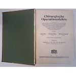 Chirurgische Operationslehre Band II 1923 [CHIRURGIA]