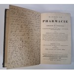 GEIGER Philipp Lorenz - Handbuch der pharmacie erster band 1830 [FARMACJA]