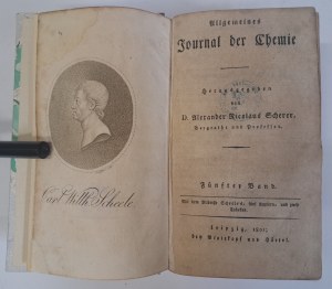 Allgemeines Journal der Chemie, Neues Allgemeines Journal der Chemie 11 Banden 1801-1806 [CHEMIA].