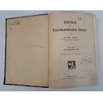 SCHOLTZ Max - Lehrbuch der Pharmazeutischen Chemie Band 1 Anorganischer Teil 1910 [CHEMIA NIEORGANICZNA]