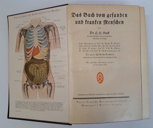 BOCK C.E.. - Das Buch vom gesunden und kranken Menschen 1921 [HEALING AND PROFILACTION].