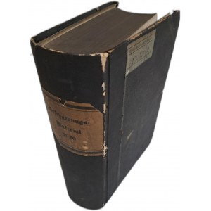 Das gesammte deutsche und preußische Gesetzgebungs-Material, Jahrgang 1920 [USTAWODAWSTWO NIEMIECKIE]