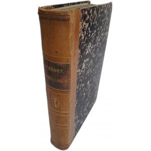 SCHROFF Carl D. - Lehrbuch der pharmacologie 1856 [FARMAKOLOGIA]