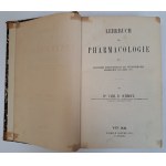 SCHROFF Carl D. - Lehrbuch der pharmacologie 1856 [FARMAKOLOGIA]