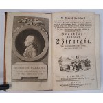 CALLISEN Henrich - Grundsätze der heutigen Chirurgie 1786 [CHIRURGIA]