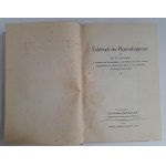 JARETZKY R. - Lehrbuch der Pharmakognosie 1937 [PHARMACOGNOSIS].