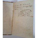 [Autograf Autogramm] WEISS Joseph - Theoretisch-praktische Vorlesungen über Chyrurgie oder Wundarzneykunst 1801 [CHIRURGIA I LECZENIE RAN]