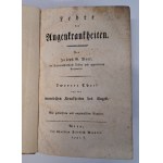 BEER G.J. - Lehre der augenkrankheiten I-II Theil 1792 [CHOROBY OCZU]