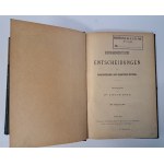Eisenbahnrechtliche Entscheidungen der österreichischen und ungarischen Gerichte 1896 [RAIL LAW].