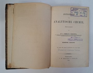 Zeitschrift für analytische chemie 1868 [ANALYTIC CHEMISTRY].