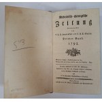 HARTENKEIL Johann Jacob - Medicinisch-chirurgische Zeitung 4 Banden 1792 [CZASOPISMO MEDYCZNO PRZYRODNICZE]