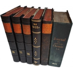 Journal für praktische Chemie 6 banden 1834-1835 [CHEMIA PRAKTYCZNA]