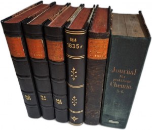 Journal für praktische Chemie 6 banden 1834-1835 [PRACTICAL CHEMISTRY].