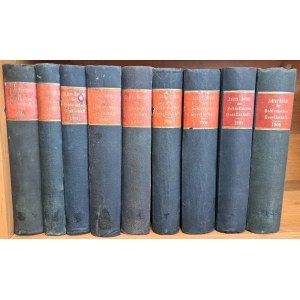 Jahres-Bericht der Schlesischen Gesellschaft für vaterländische Cultur BRESLAU 1896-1909 [ŚLĄSKIE TOW. KULTURY PATRIOTYCZNEJ]