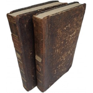 TROMMSDORF Johann Bartholma - Handbuch der pharmaceutischen Waarenkunde 2 woluminy 1808 [FARMACJA]