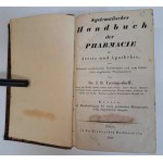 TROMMSDORFF - Systematisches handbuch der pharmacie 1827 [FARMACJA]