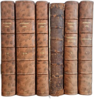 [MEDICINE] HOFFMANN Friedrich - Opera Omnia Physico-Medica 6 VOLUMES + SUPLEMENTS 1748.