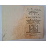 FRANK Peter Johann - System einer vollständigen medicinischen Polizey tom I i IV 1786 [ZDROWIE PUBLICZNE]