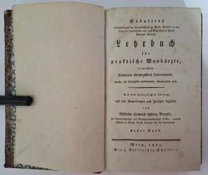 SABATIER Raphaël Bienvenu - Lehrbuch für praktische Wundärzte I-III band 1800 [SURGERY].