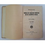 Anleitung zum Studium der chemischen Reaktionen und der qualitativen Analyse 1913 [CHEMIA]