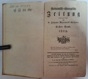 HARTENKEIL Johann Jacob - Medicinisch-chirurgische Zeitung 5 Banden 1802-1815 [MEDICAL-SURGICAL JOURNAL].