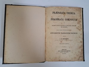 Praeparata chemica et pharmaca composita in Pharmacopoeae Borussicae editionem septimam non recepta 1864 FARMAKOPEA PRUSKA SUPL