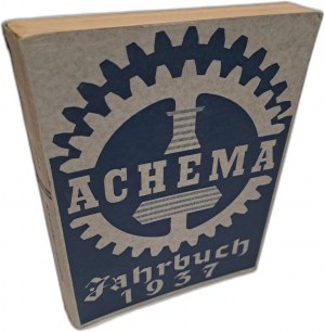 ACHEMA Jahrbuch 1937 [ACHEMA FAIR JOURNAL].