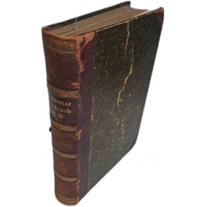 VULPIUS, HOLDERMANN - Kommentar zum Arzneibuch für das Deutsche Reich 1891 [KOMENTARZ DO FARMAKOPEI NIEMIECKIEJ]