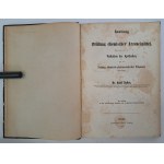 DUFLOS Adolf - Anweisung zur Prüfung chemischer Arzneimittel BRESLAU 1849 [FARMACJA]