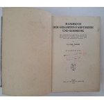 WINTER Fred - Handbuch der gesamten parfumerie und kosmetik 1927 [KOSMETYKI I PERFUMY]