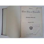 Allgemeines Reichs-Gesetz- und Regierungsblatt für das Kaiserthum Oesterreich 22 BND 1849-1910 [DZIENNIK URZĘDOWY AUSTRII]