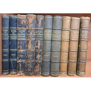 Berichte der deutschen pharmazeutischen gesellschaft 10 banden 1894 [SPRAWOZDANIA TOW. FARMACEUTYCZNEGO]