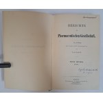 Berichte der deutschen pharmazeutischen gesellschaft 10 banden 1894 [SPRAWOZDANIA TOW. FARMACEUTYCZNEGO]