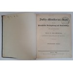 Justiz-Ministerial-Blatt für die preußische Gesetzgebung und Rechtspflege 1861-1925 [PRUSKIE DZIENNIKI URZĘDOWE]