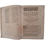 HOLLERIUS (Houllier) Jacques - Iacobi Hollerii Stempani, Medici Parisiensis omnia Opera practica [...] [współoprawne z] Jacobi Hollerii Stempani, medici Parisiensis celeberrimi, De morbis internis liber II. 1635 [MEDYCYNA]