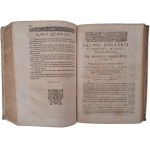 HOLLERIUS (Houllier) Jacques - Iacobi Hollerii Stempani, Medici Parisiensis omnia Opera practica [...] [współoprawne z] Jacobi Hollerii Stempani, medici Parisiensis celeberrimi, De morbis internis liber II. 1635 [MEDYCYNA]