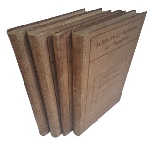 Lehrbuch für Aspiranten der Pharmazie 4 banden 1909 [PHARMACY].