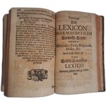 BRAUNER J. - Tractatus De Formulis Medicamentorum Conscribendis, Seu Experimenta Medica Et Chirurgica 1717 [z] HELLWIG C. - Neu eingerichtetes Lexicon pharmaceuticum 1709 [FARMACEUTYKA]