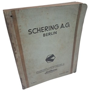 SCHERING A.G. BERLIN 1939 [CHEMICAL AND PHARMACEUTICAL CATALOG].